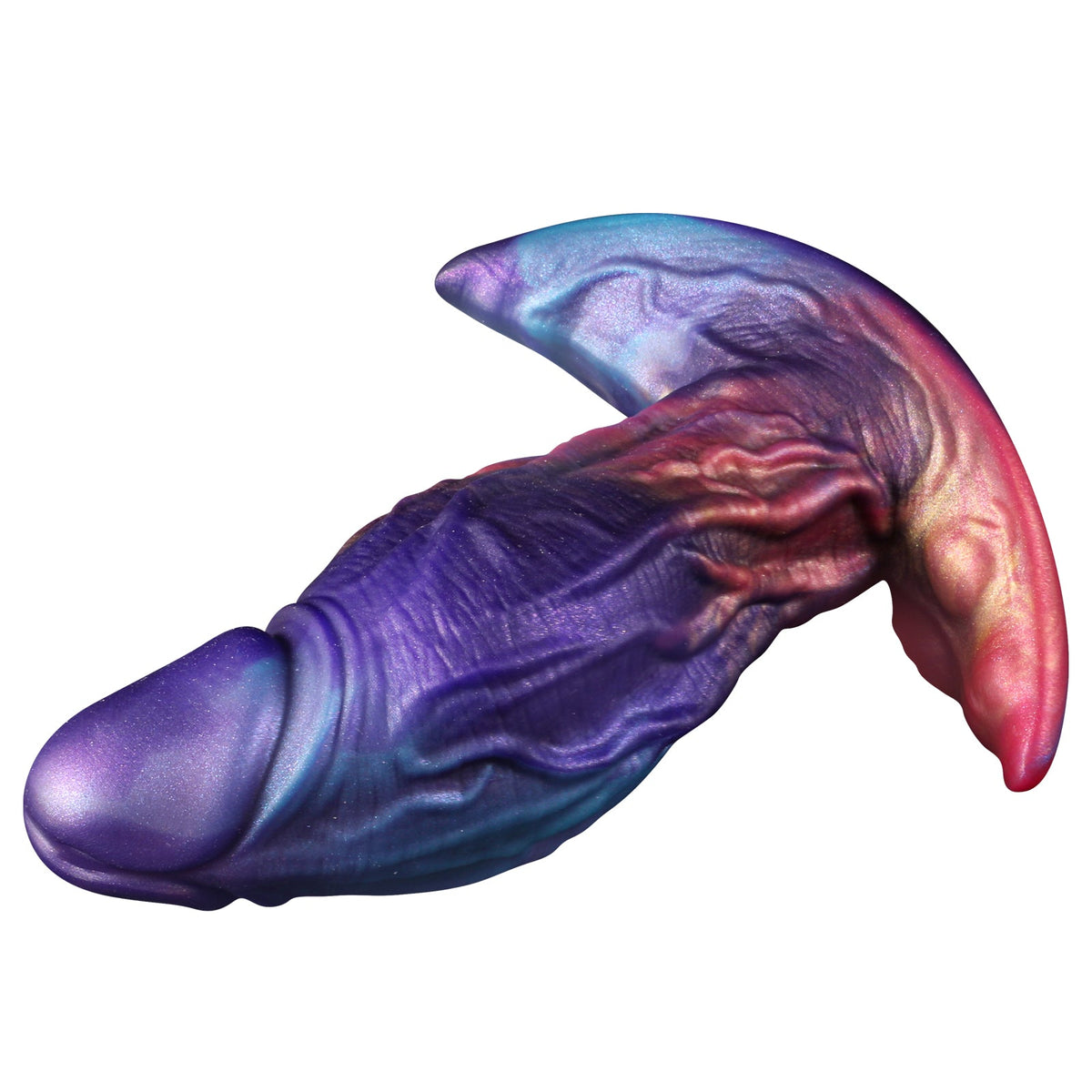 Colorful realistic penis huge butt plug