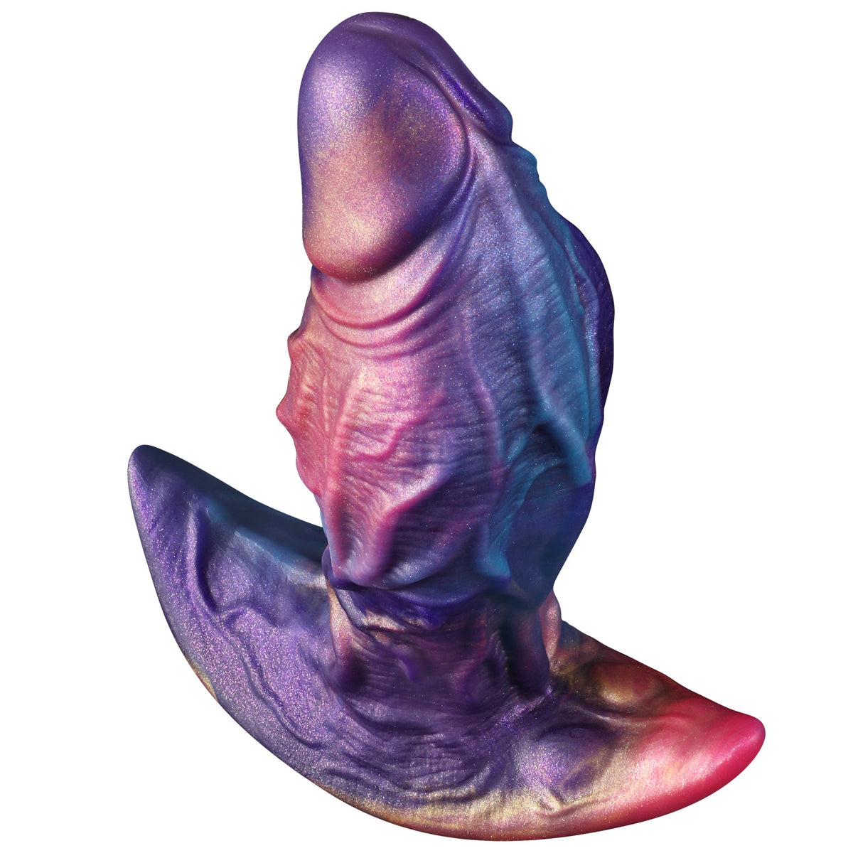 Colorful realistic penis huge butt plug