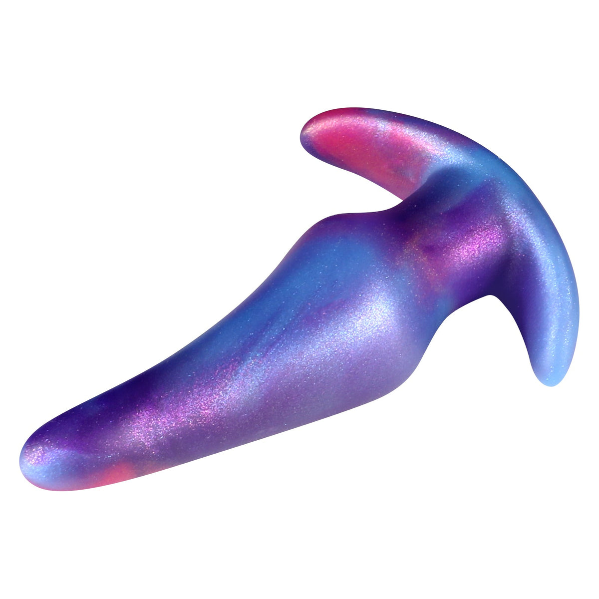 Gradient color wearable silicone butt plug
