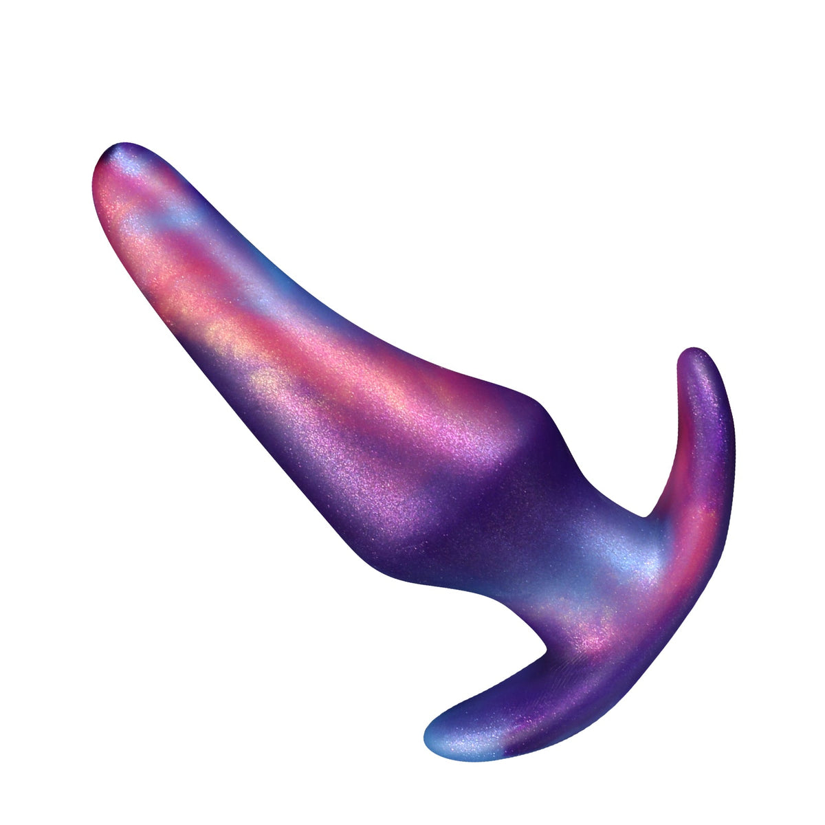Gradient color wearable silicone butt plug