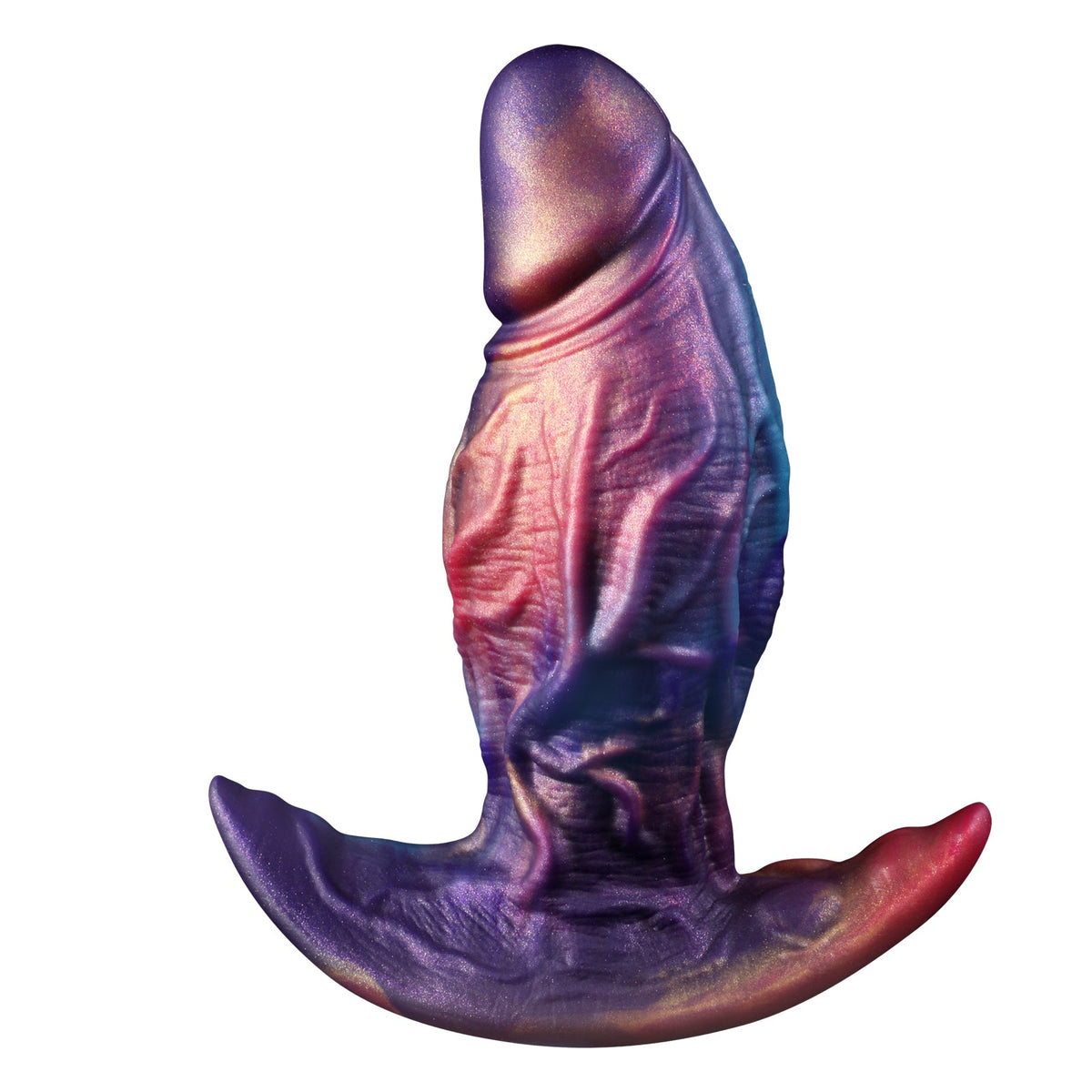 Colorful realistic penis huge butt plug