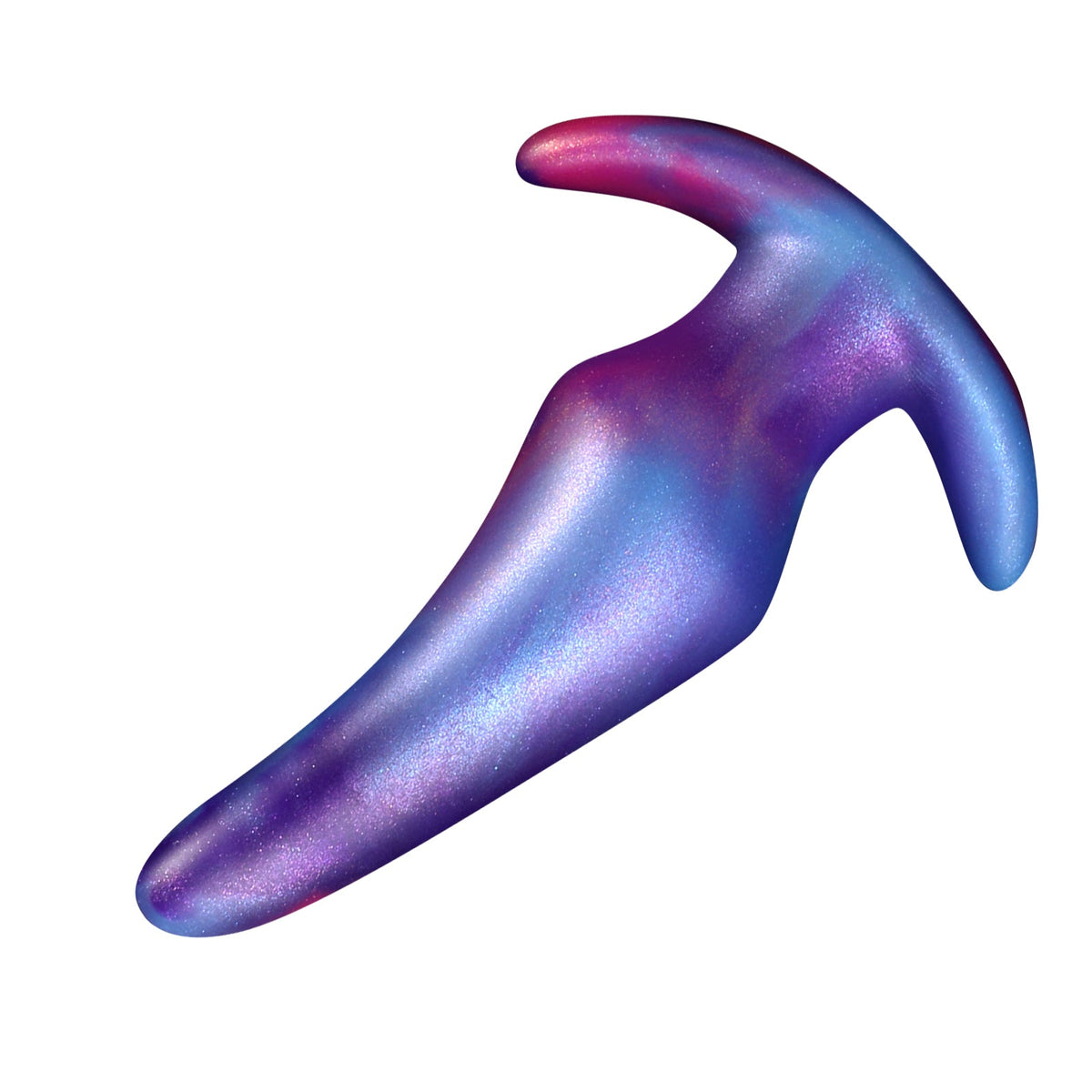 Gradient color wearable silicone butt plug