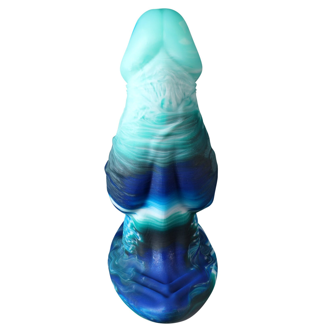 Fantasy knot ombre silicone butt plug set