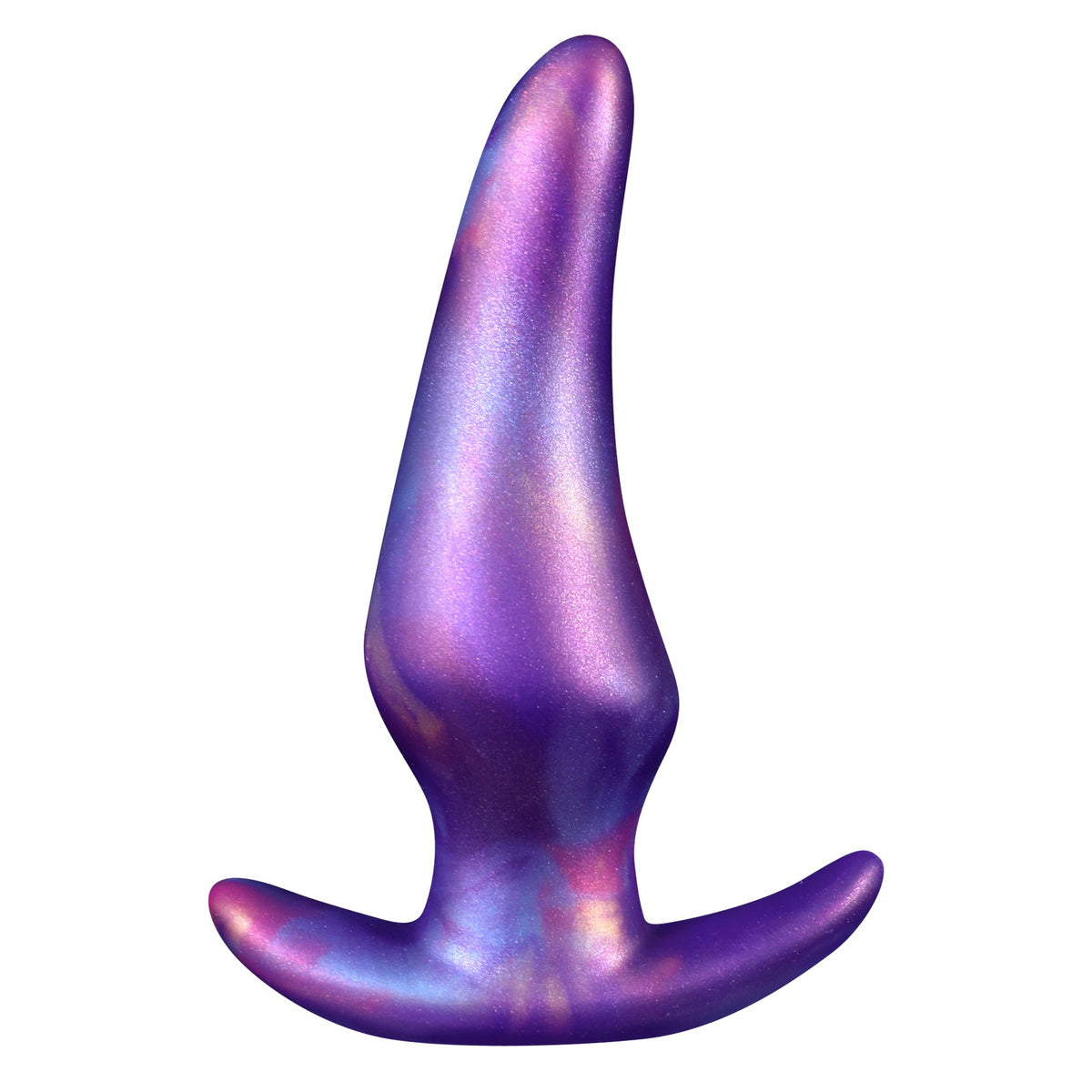 Gradient color wearable silicone butt plug