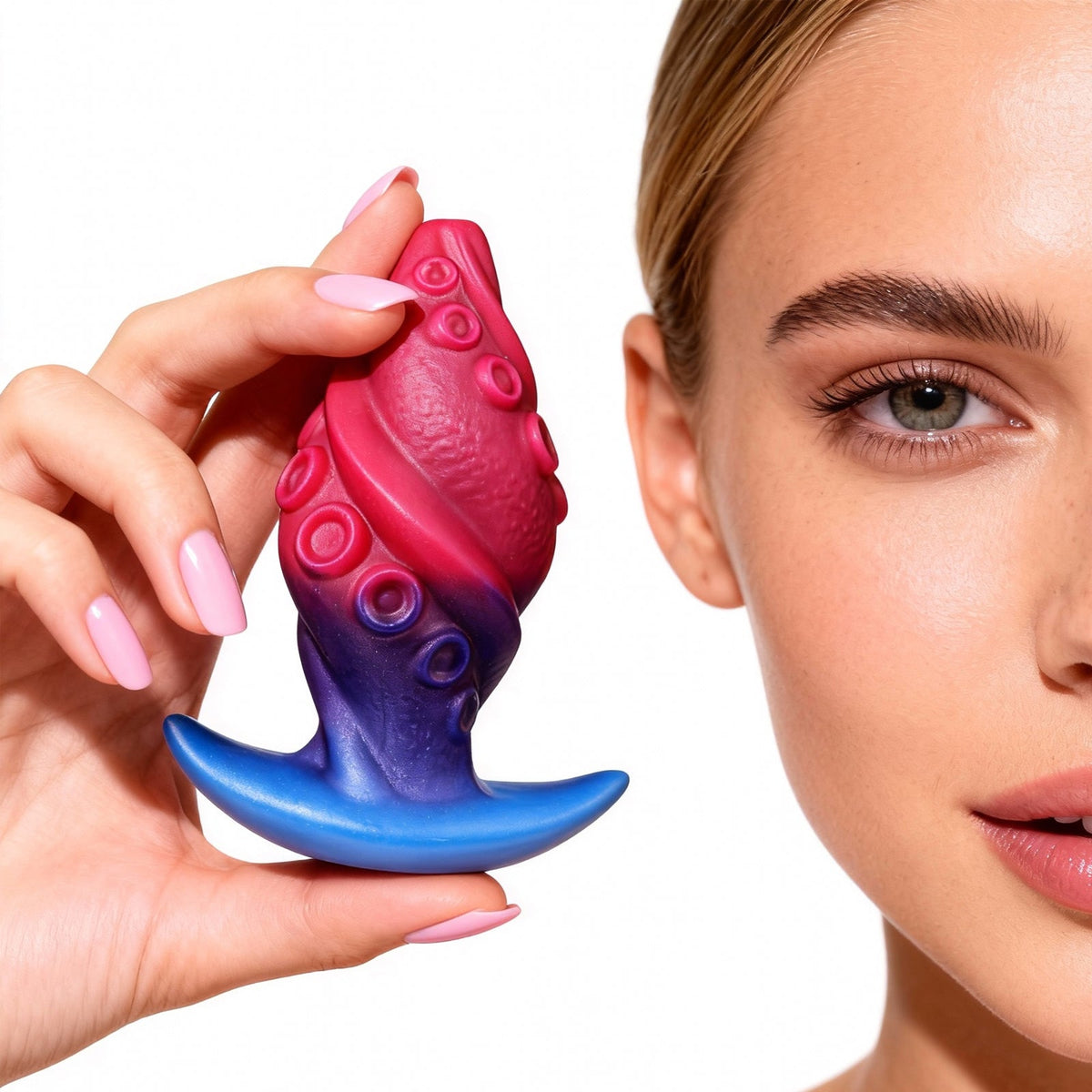 Fantasy tentacle silicone butt plug sets