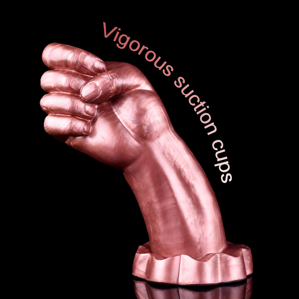 9 inch silicone huge hand fist butt plug