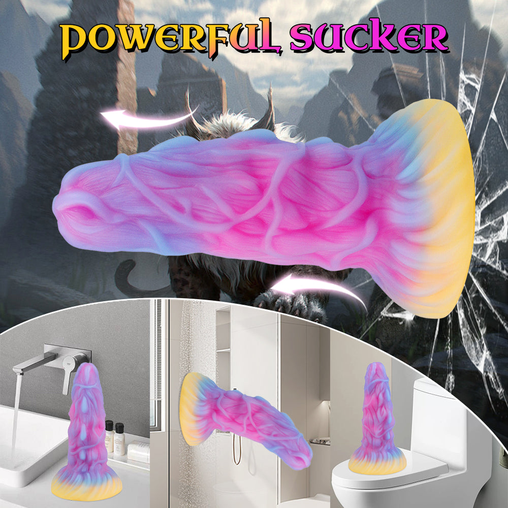 7 Inch Silicone Fantasy Lion Monster Butt Plug