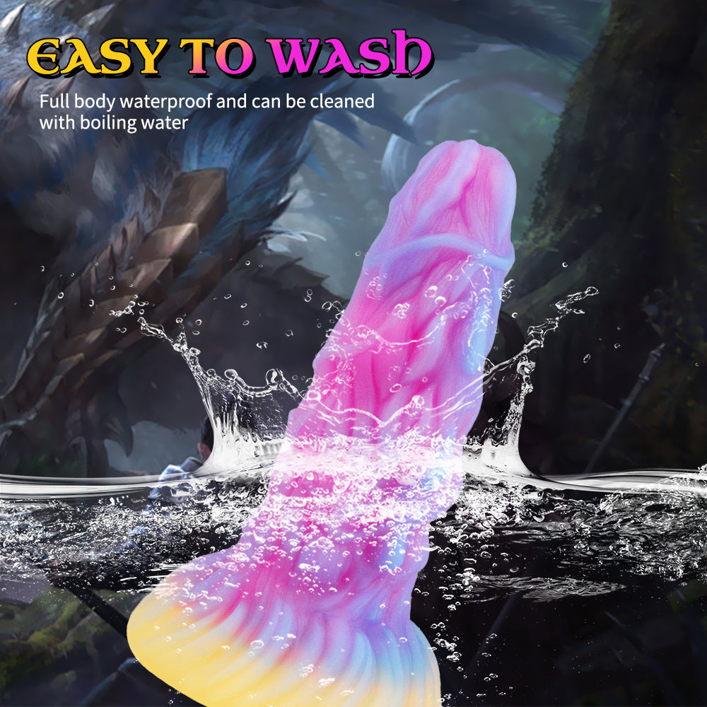 7 Inch Silicone Fantasy Lion Monster Butt Plug