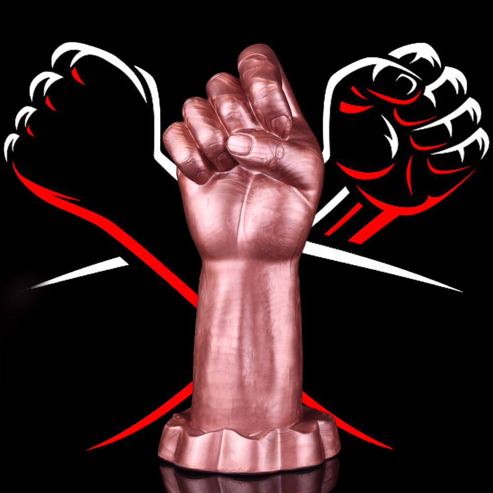 9 inch silicone huge hand fist butt plug