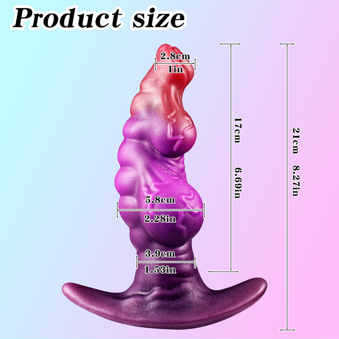 Monster Dog Knot Silicone Butt Plug Sets