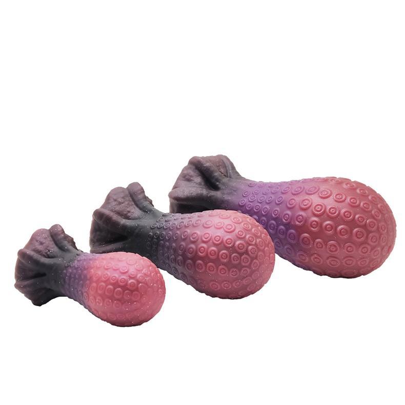 Tentacle suction cup silicone huge butt plug