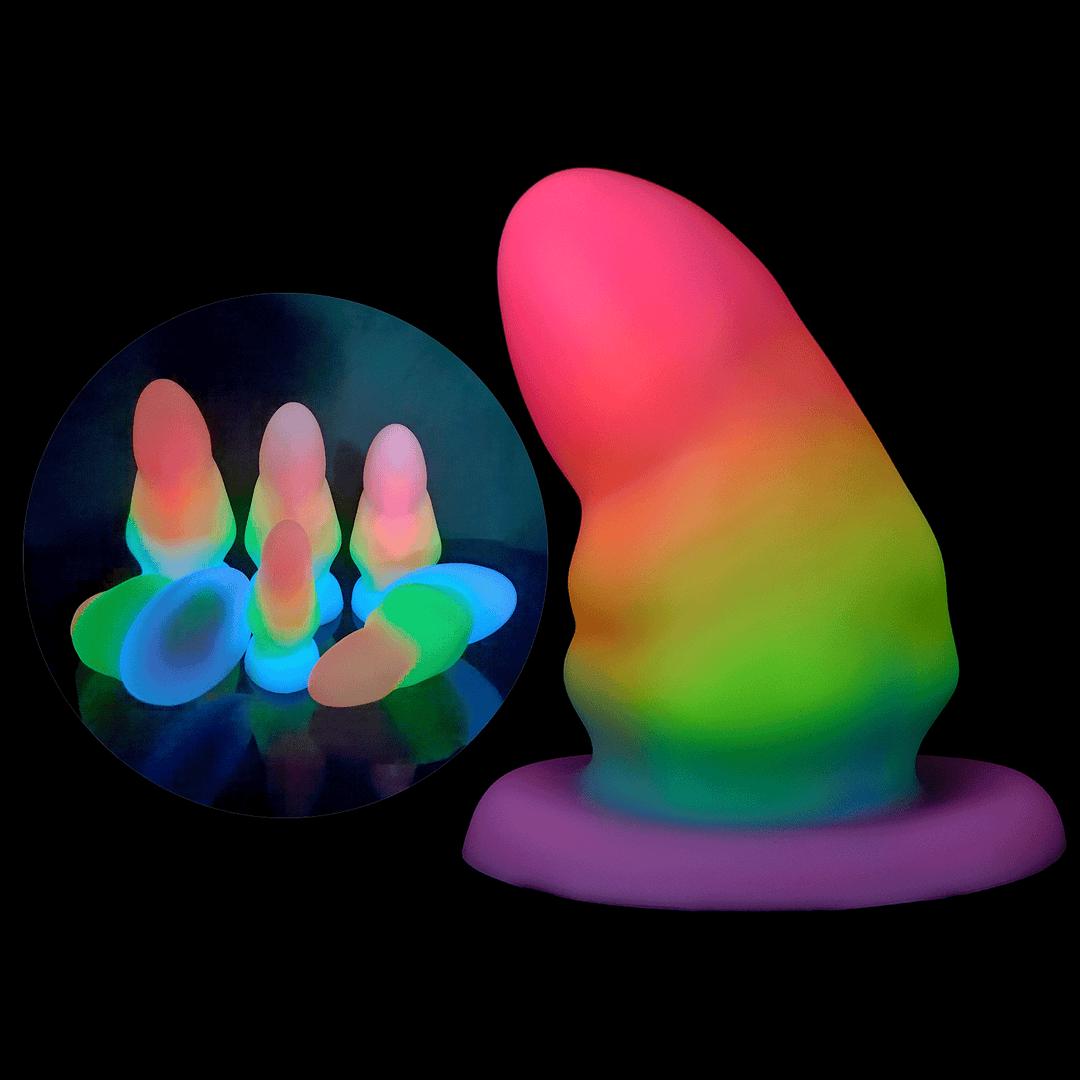 Luminous Large Silicone Butt Plug Sets