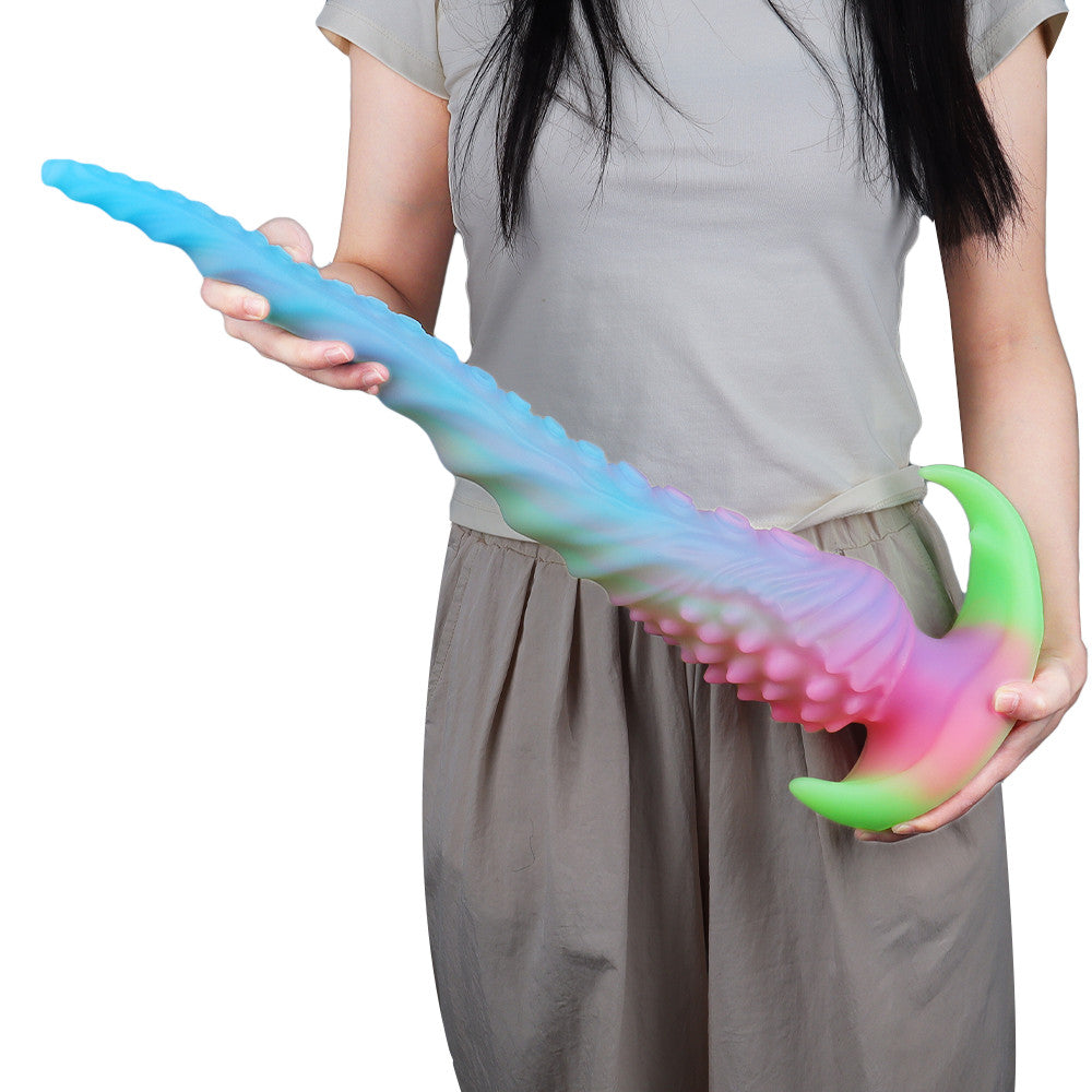 Monster tentacle large light up butt plug