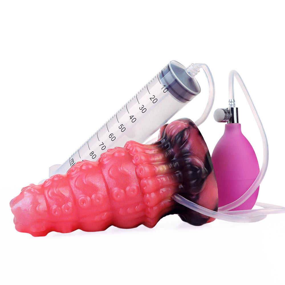 Conical Octopus Monster Inflatable Butt Plug