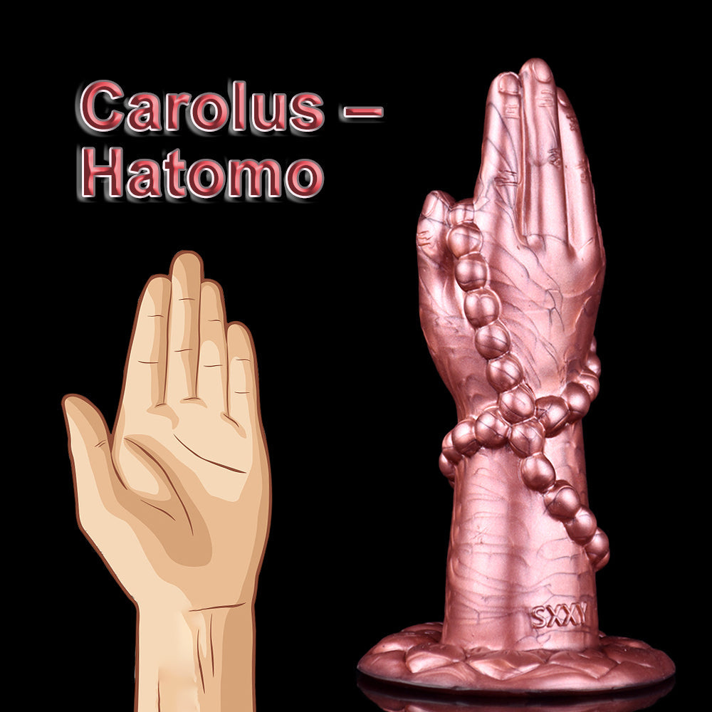 Buddha bead hand fist huge butt plug