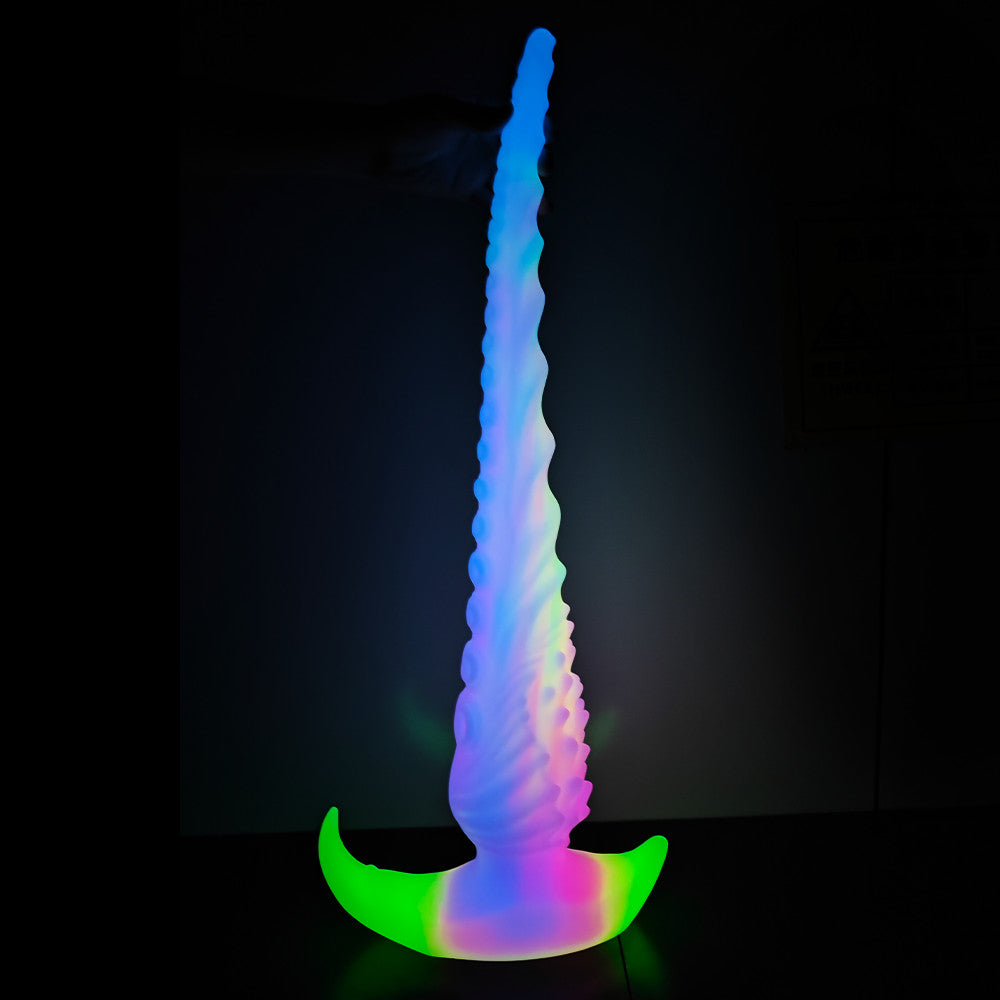 Monster tentacle large light up butt plug