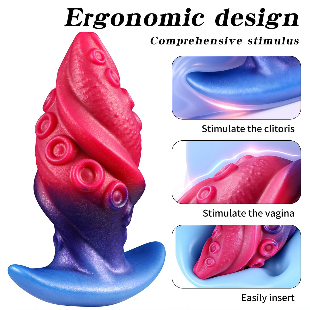 Fantasy Tentacle Silicone Butt Plug Sets