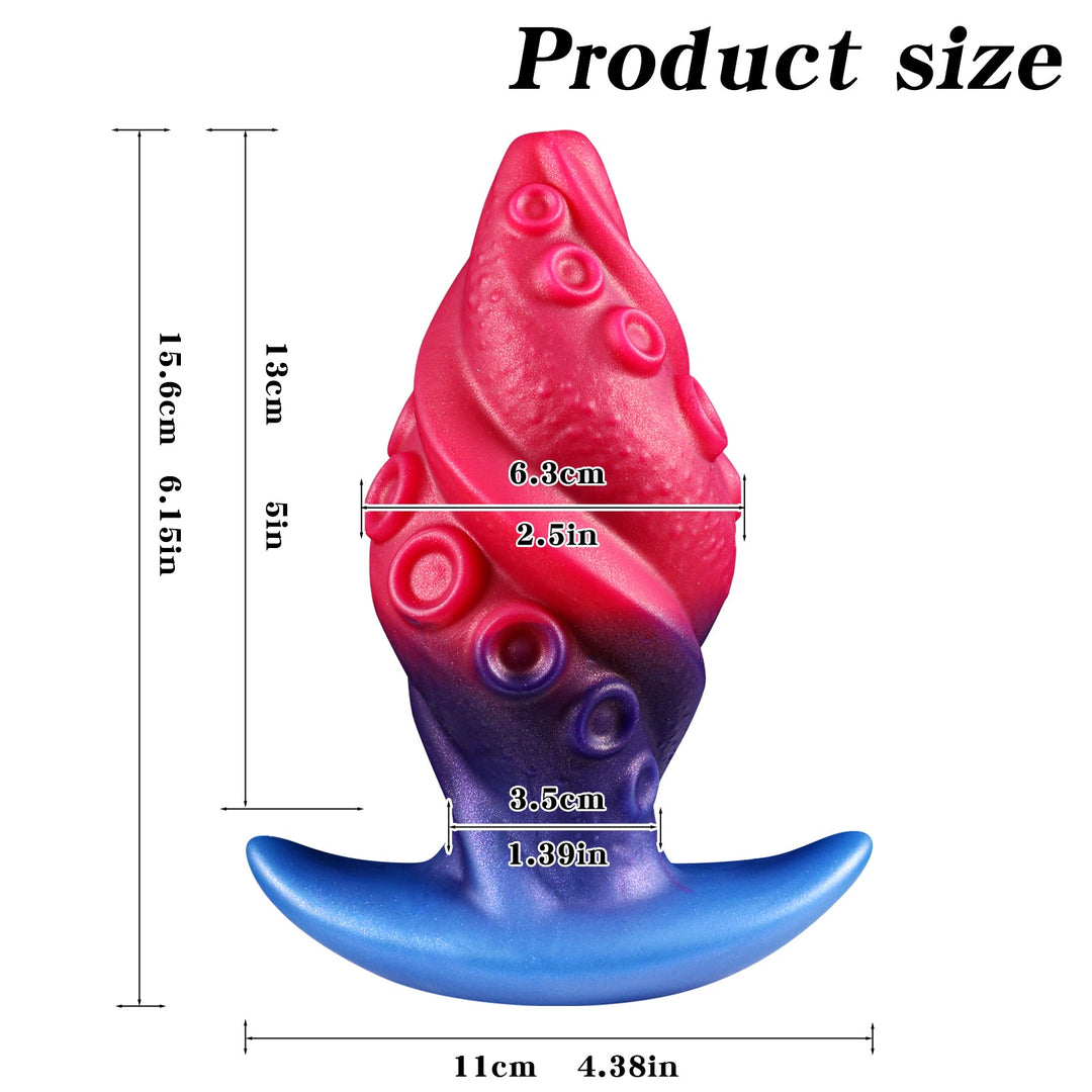 Fantasy Tentacle Silicone Butt Plug Sets