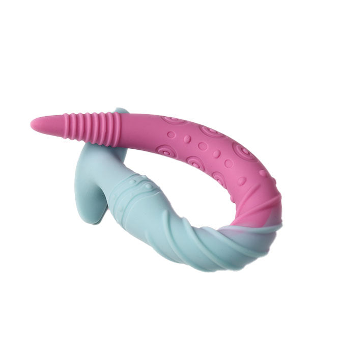 Threaded silicone 18 inch large butt plug