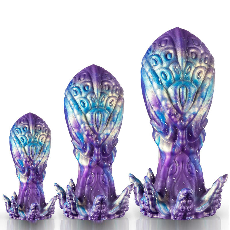Starry sky alien egg huge butt plug