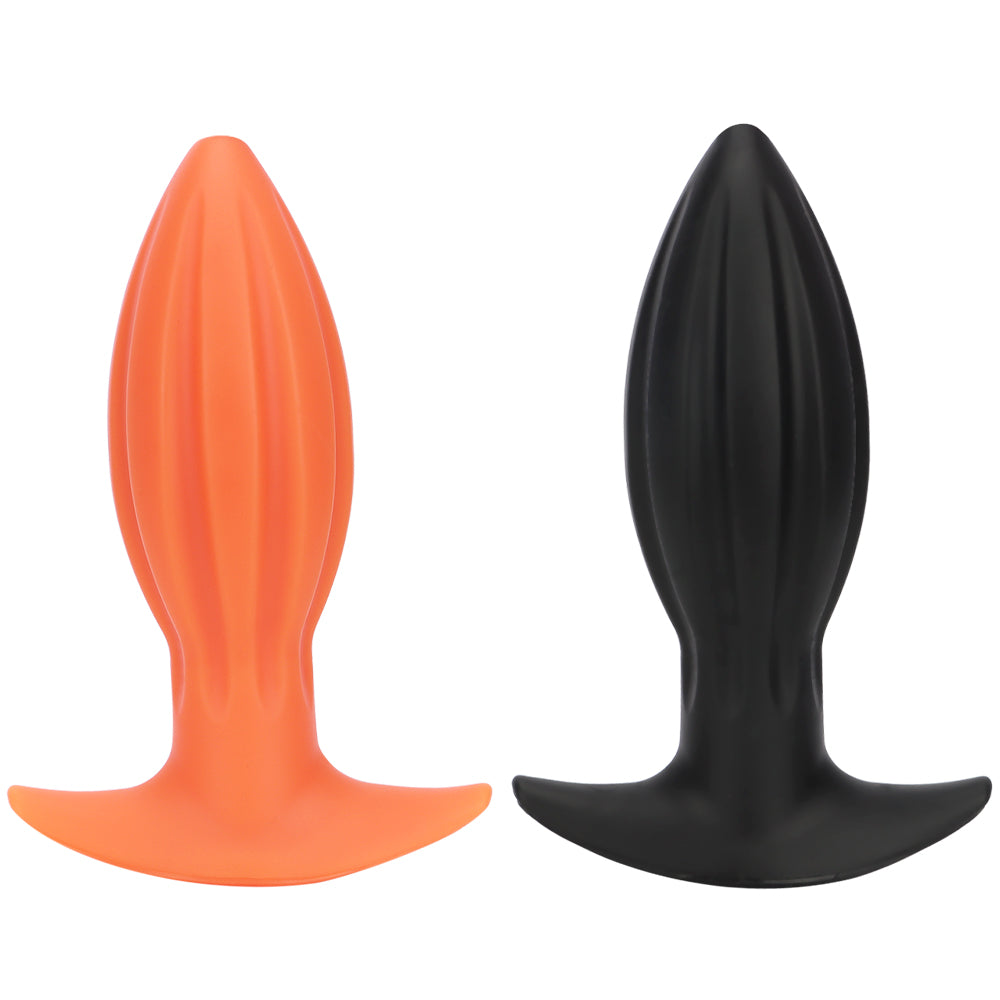 Prismatic silicone giant butt plug kit