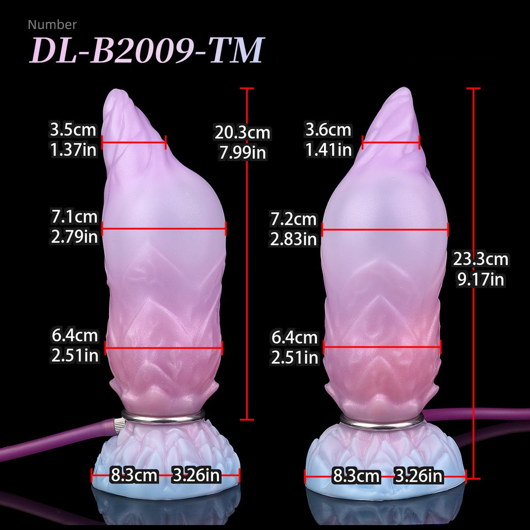 8 Inch Monster Tapered Inflatable Butt Plug