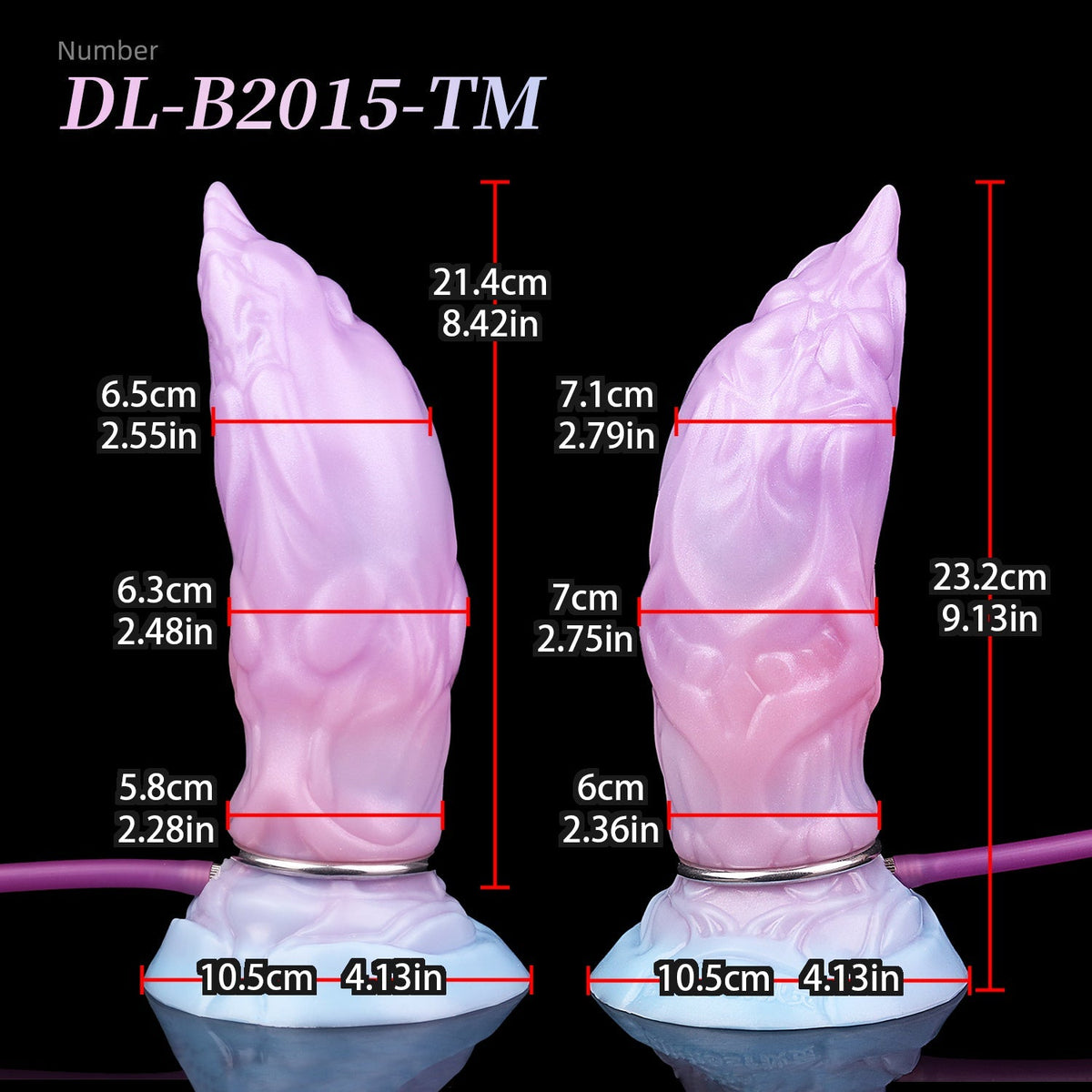 8 inch scorpion king inflatable butt plug