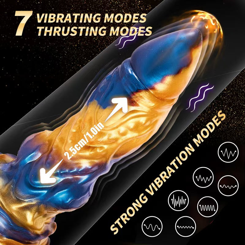 9 inch Thrusting wolf Monster Dildo