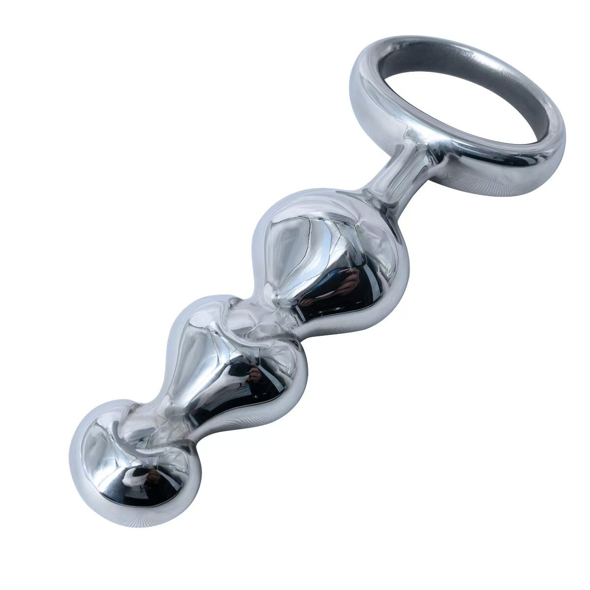Temperature play stainless steel butt plug metal butt plug