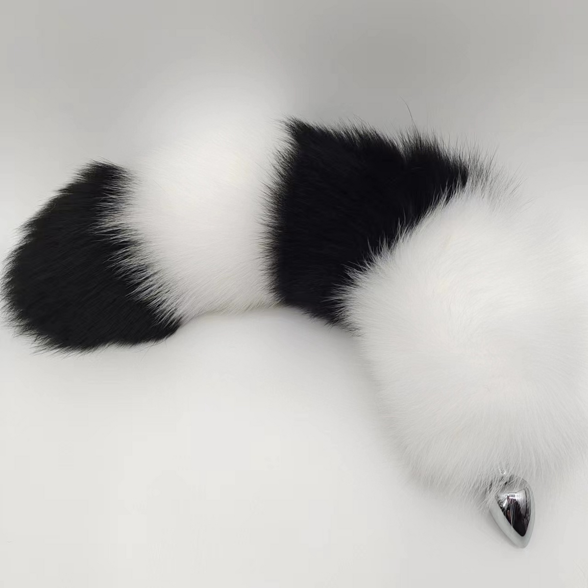 Furry animal fox tail butt plug