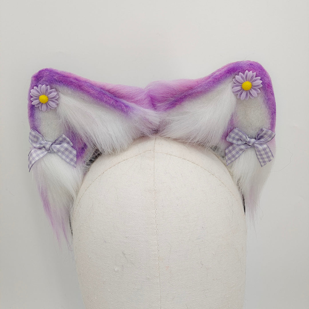 Plush Tail Purple Fox Butt Plug