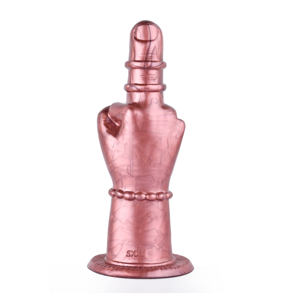Middle Finger Silicone Hand Fist Butt Plug