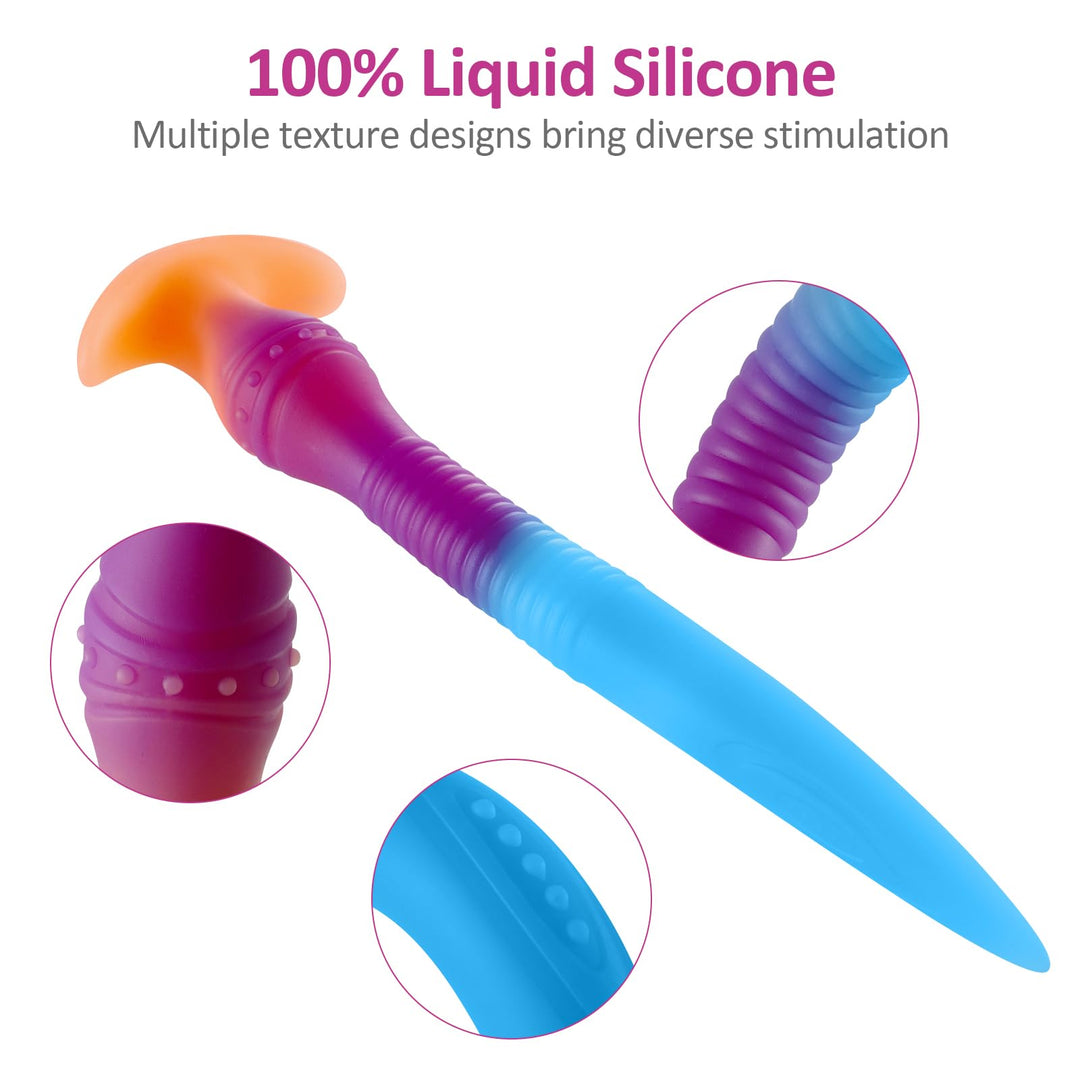 Luminous Tentacle Extra Long Huge Butt Plug