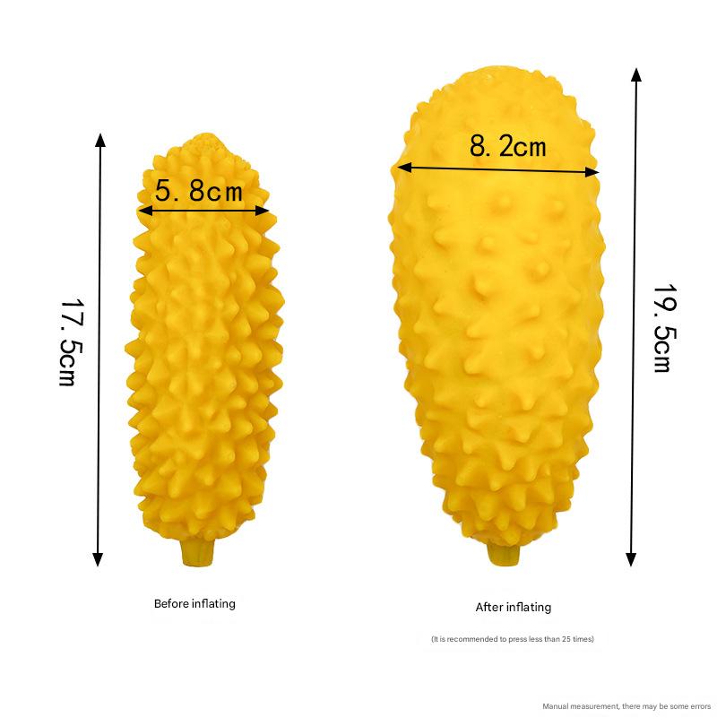 Durian-shaped Silicone Inflatable Large butt plug