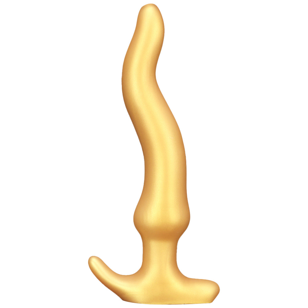 S shaped curved giant butt plug