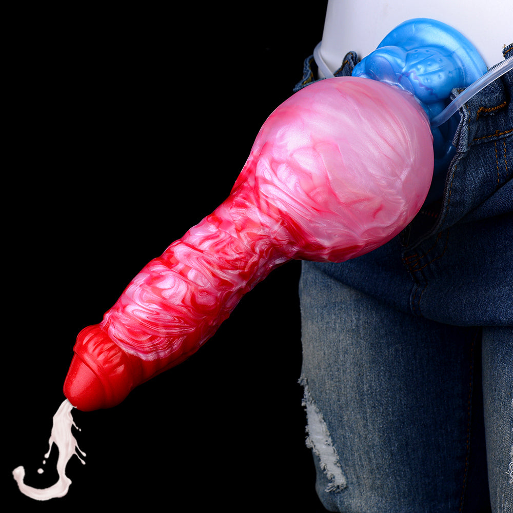 9 Inch Fantasy Dog Inflatable Butt Plug