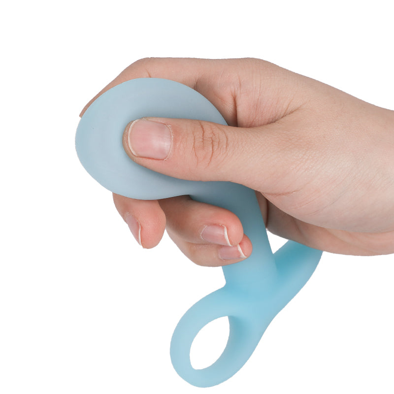 Silicone inflatable stretch light up butt plug