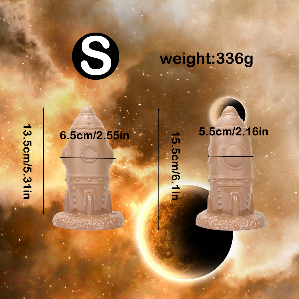 Alien Rocket Spaceship Giant Butt Plug