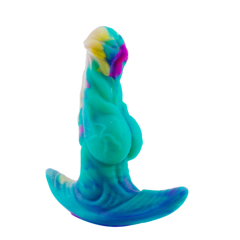 Extra long animal knot huge butt plug