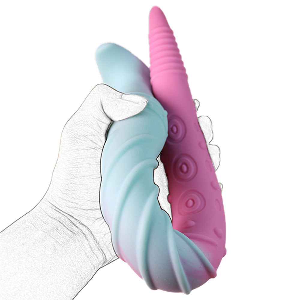 Threaded Silicone 18 Inch Large Butt Plug