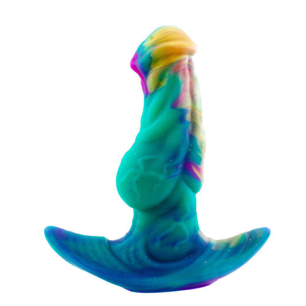 Extra long animal knot huge butt plug