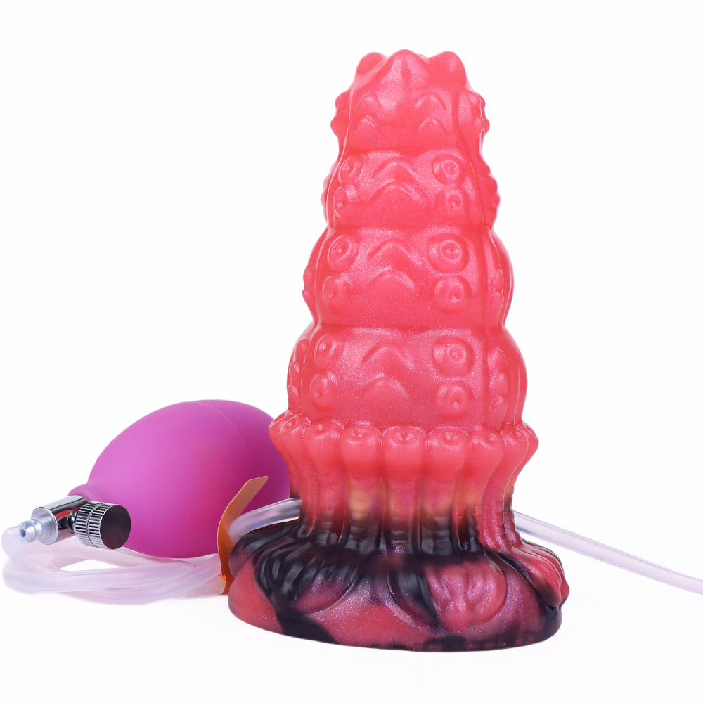 Conical Octopus Monster Inflatable Butt Plug