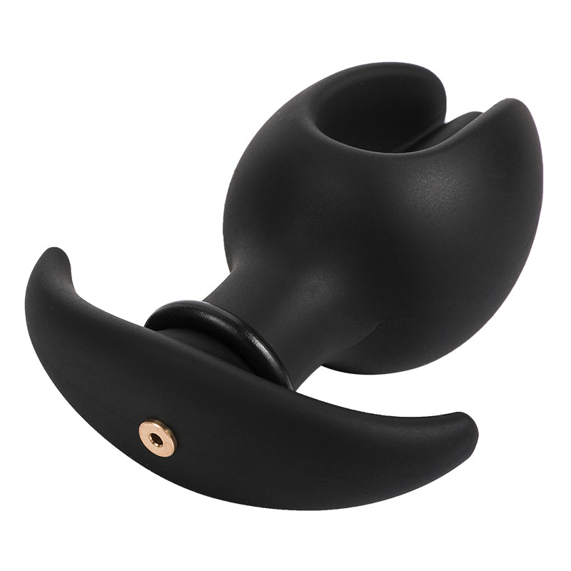 Silicone soft flower bud inflatable butt plug