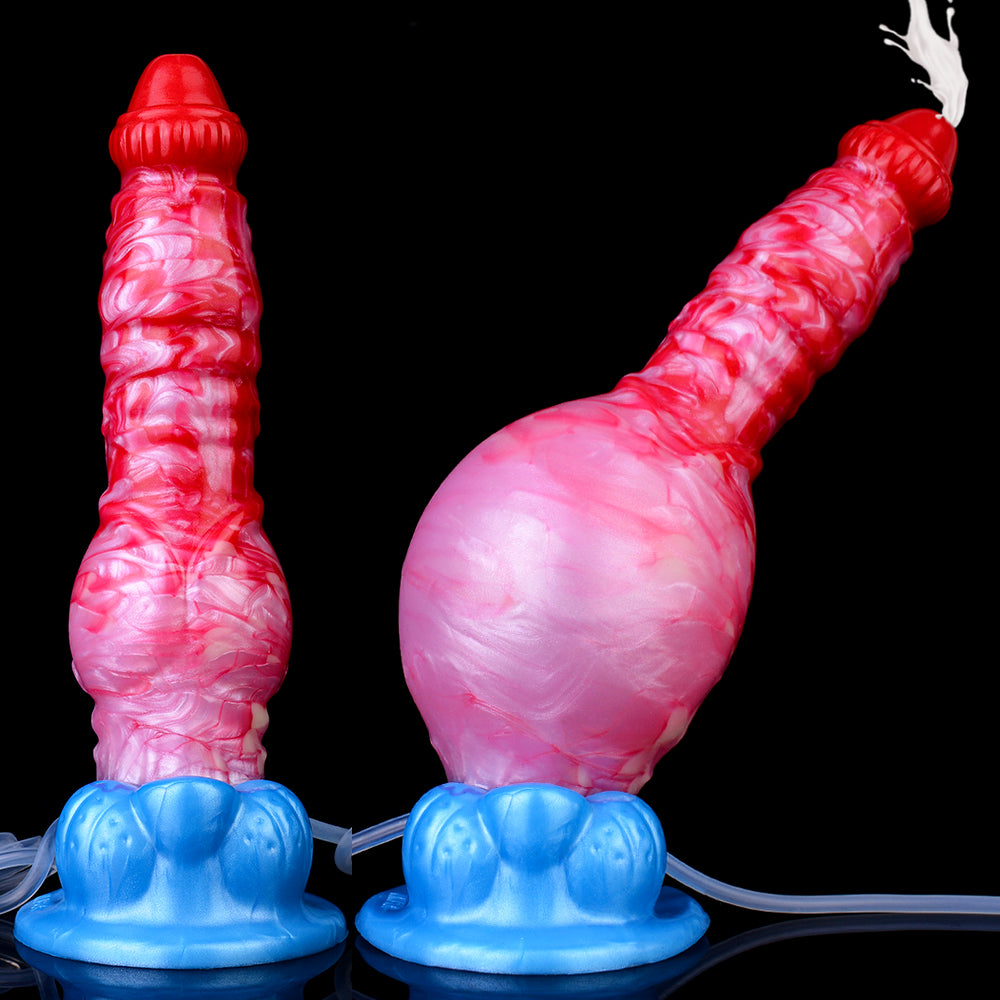 9 inch fantasy dog inflatable butt plug