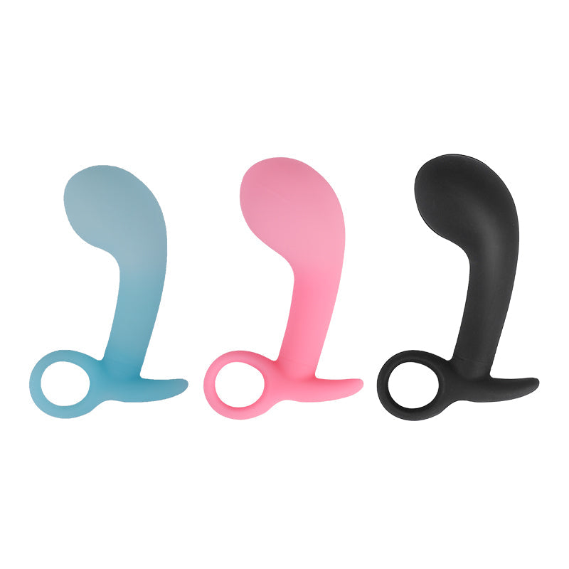 Silicone inflatable stretch light up butt plug
