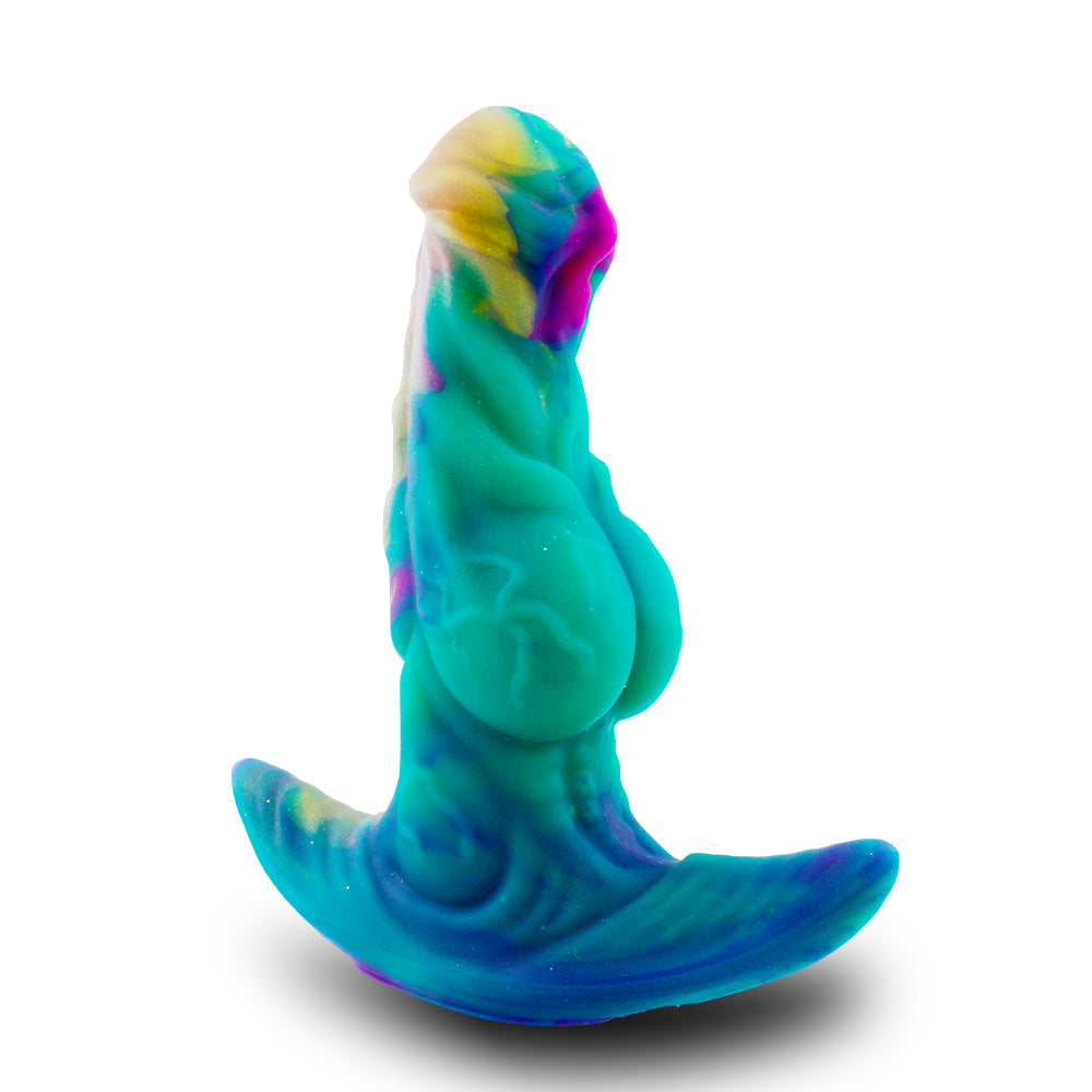 Extra long animal knot huge butt plug