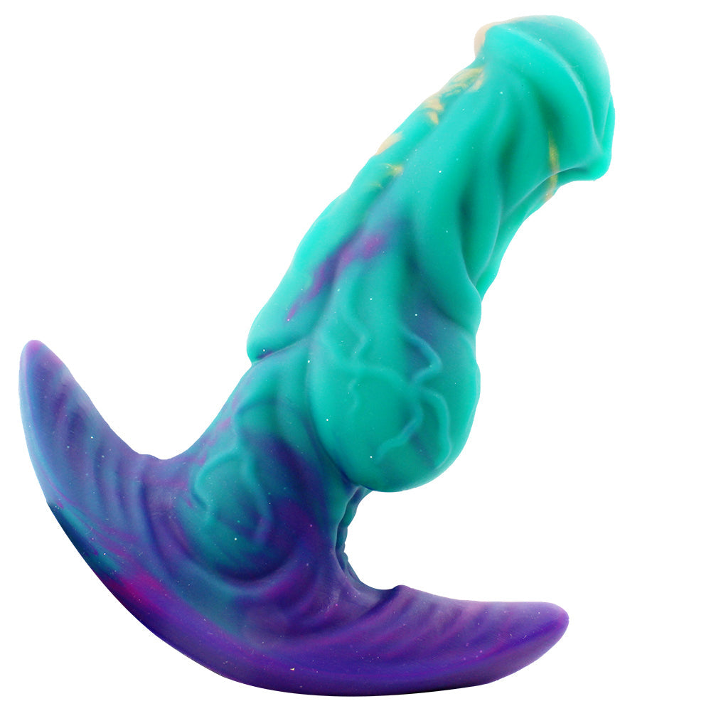Extra long animal knot huge butt plug