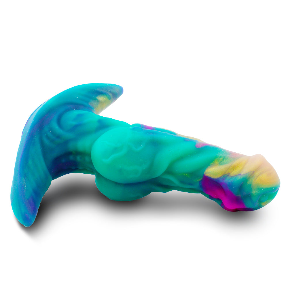 Extra long animal knot huge butt plug