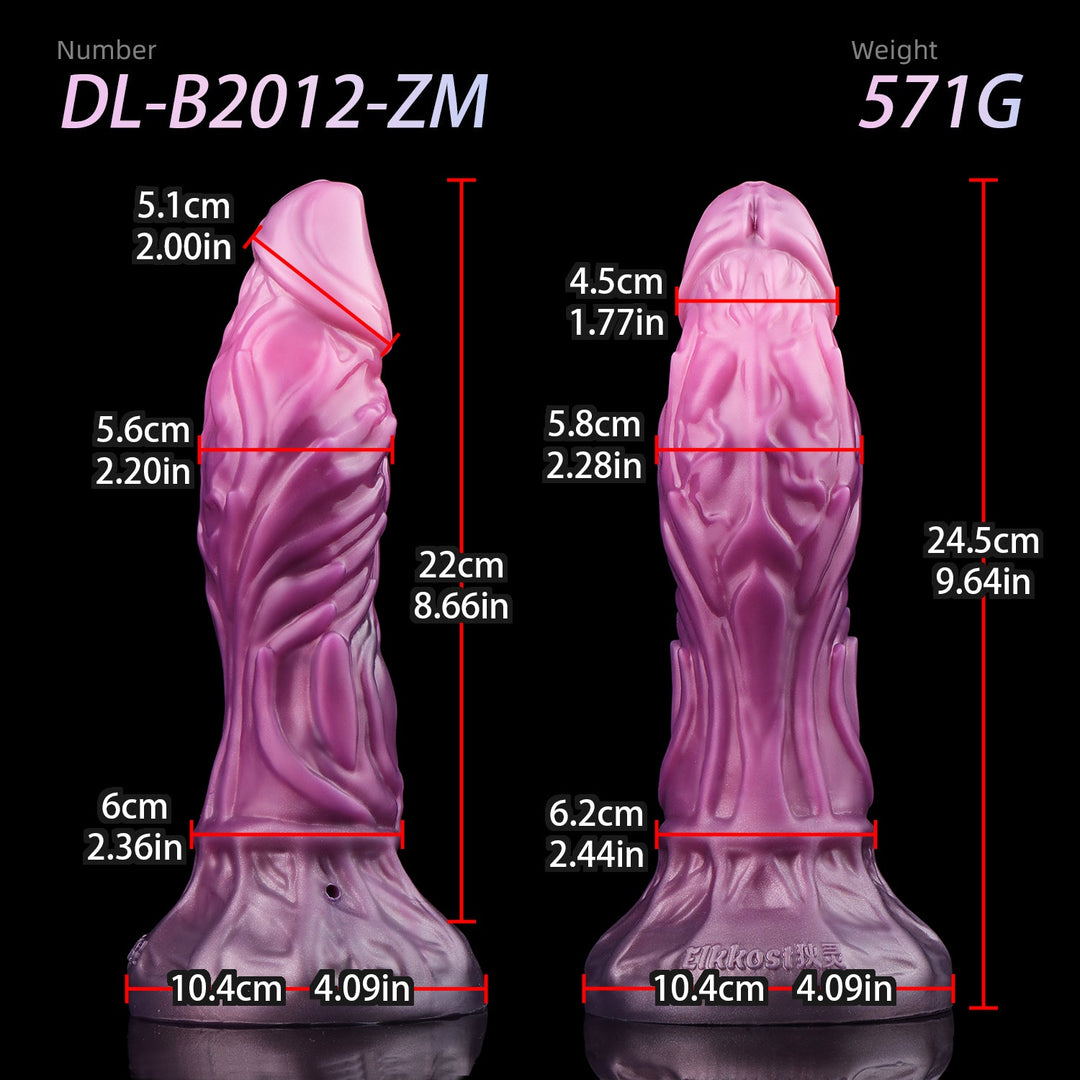 9 Inch Fantasy Elk Inflatable Butt Plug