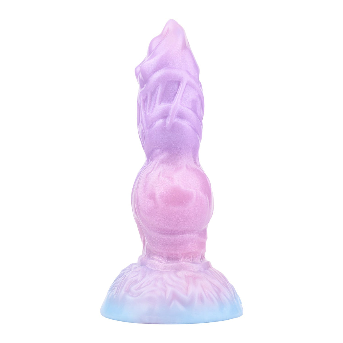 9 inch mecha wolf inflatable butt plug